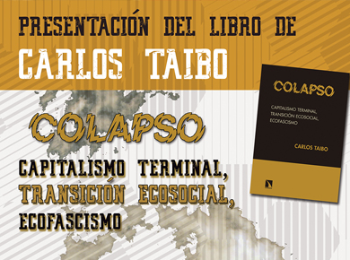 Presentación en Bilbo del libro ‘Colapso’ del escritor y profesor Carlos Taibo en Bilbo